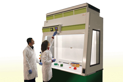 Image: The Hamilton Infinity fume hood (Photo courtesy of Thermo Fisher Scientific).